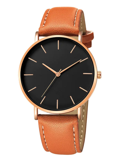 Load image into Gallery viewer, Simple Leather Men&#39;s Luxury Watches
