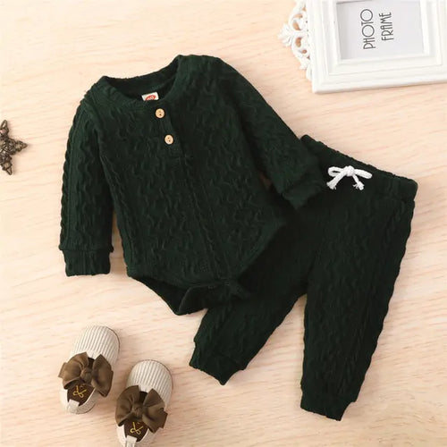 Load image into Gallery viewer, 2Pcs Suit Toddler Long Sleeve Romper
