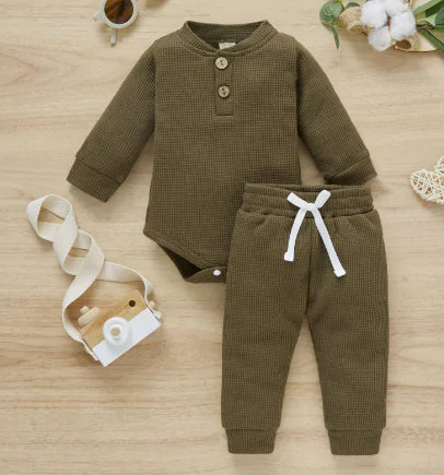 Load image into Gallery viewer, 2Pcs Suit Toddler Long Sleeve Romper
