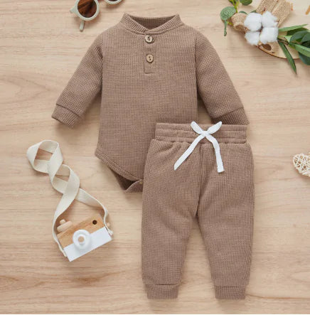 Load image into Gallery viewer, 2Pcs Suit Toddler Long Sleeve Romper
