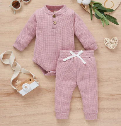 Load image into Gallery viewer, 2Pcs Suit Toddler Long Sleeve Romper
