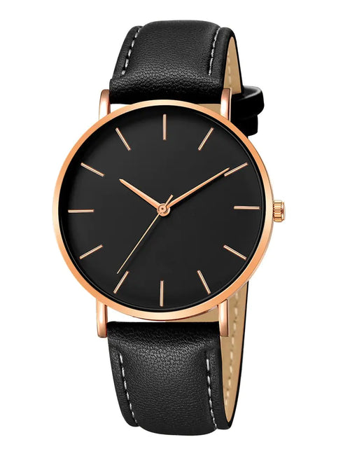 Load image into Gallery viewer, Simple Leather Men&#39;s Luxury Watches
