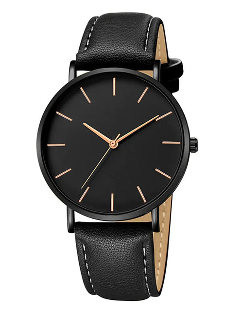 Load image into Gallery viewer, Simple Leather Men&#39;s Luxury Watches
