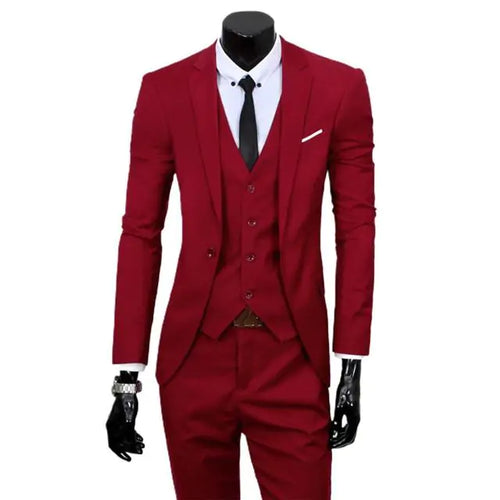 Load image into Gallery viewer, Men&#39;s Classic Business Suit
