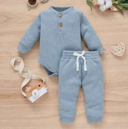 Load image into Gallery viewer, 2Pcs Suit Toddler Long Sleeve Romper
